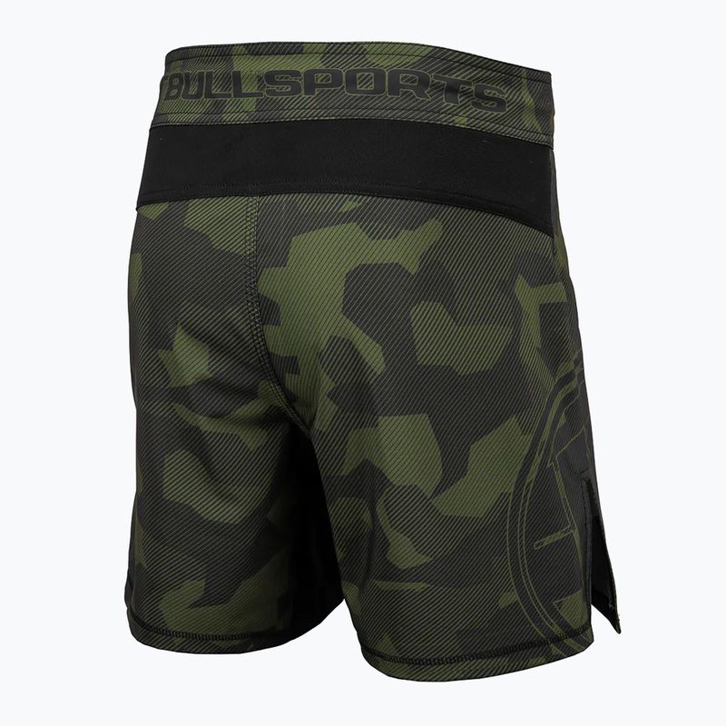 Grappling-Shorts für Männer Pitbull West Coast Grappling Dillard olive 2