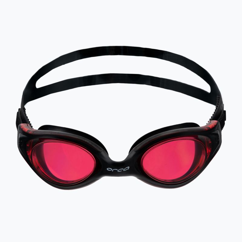 Orca Killa Vision Schwimmbrille schwarz und rot FVAW0004 2