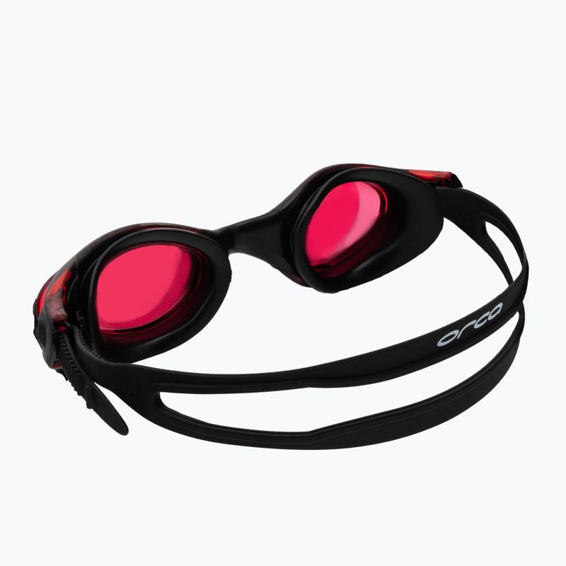 Orca Killa Vision Schwimmbrille schwarz und rot FVAW0004