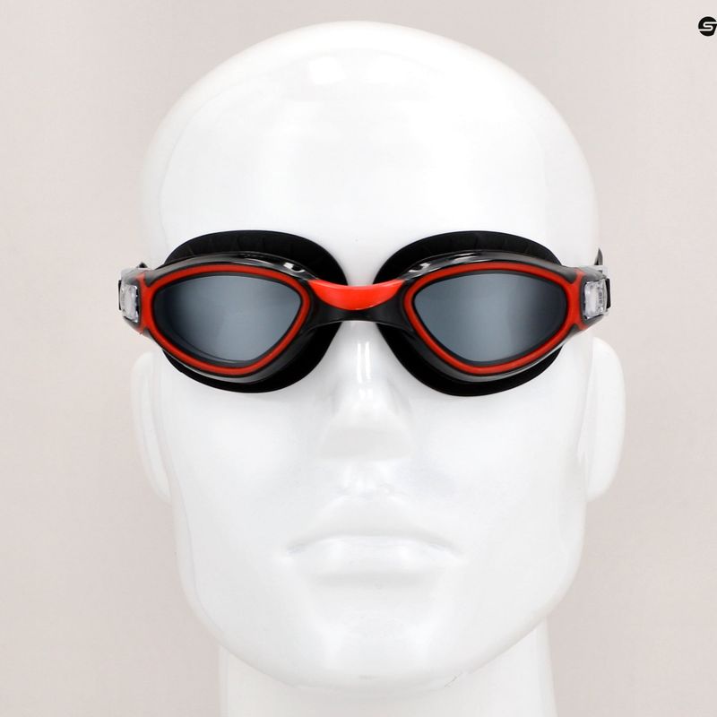 AQUA-SPEED Calypso Schwimmbrille schwarz-rot 83 7