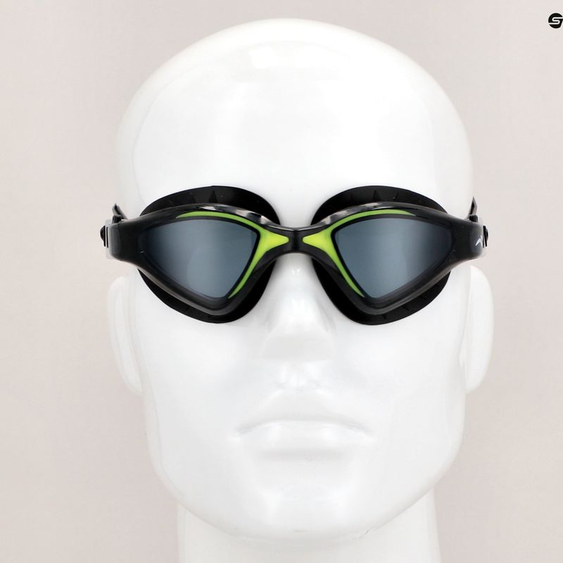 AQUA-SPEED Schwimmbrille Raptor schwarz 49 7