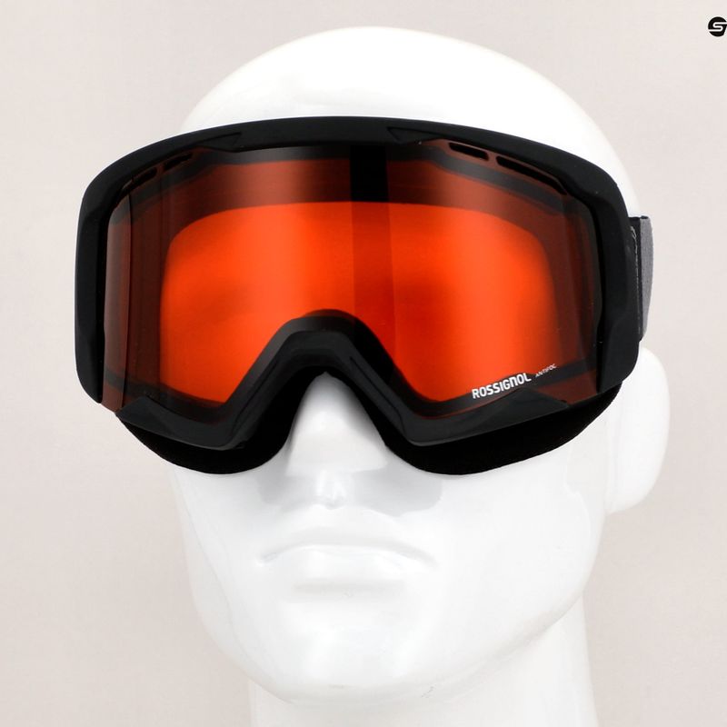 Skibrille Rossignol Spiral black/orange 7