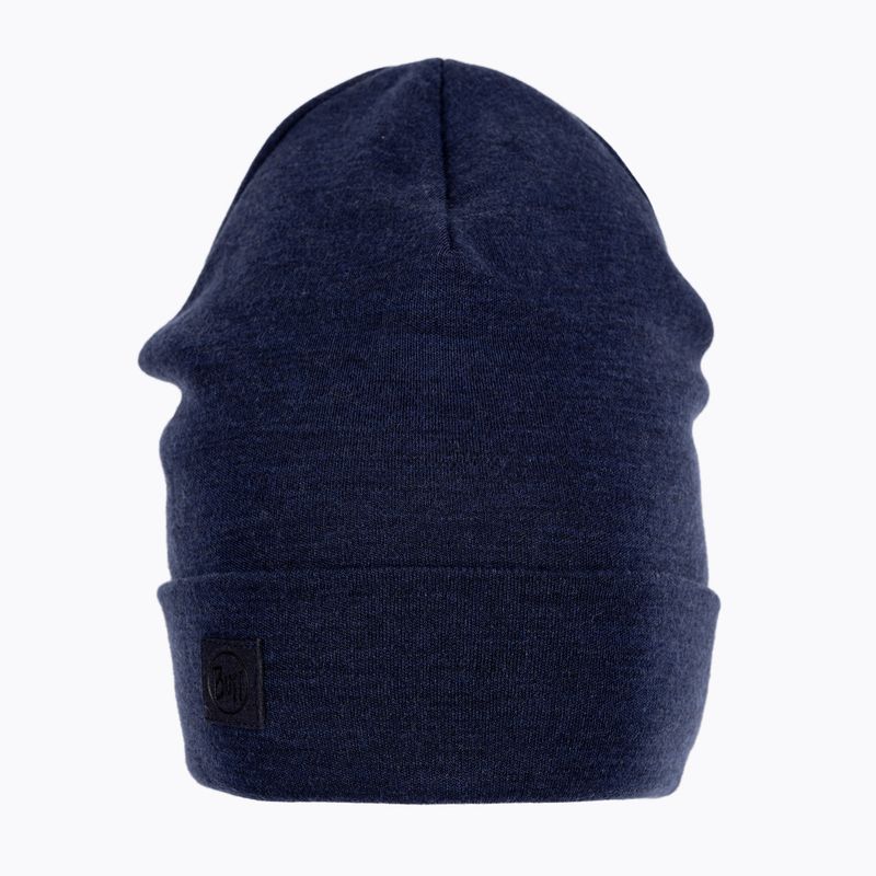 BUFF Heavyweight Merino Wool Hat Solid navy blau 111170 2
