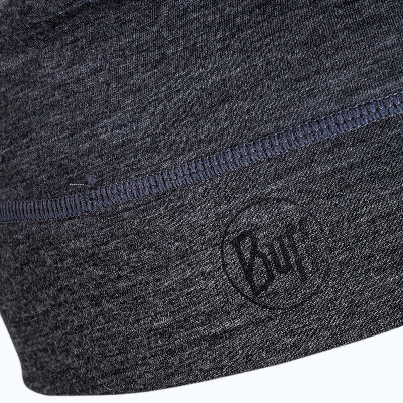 BUFF Leichte Mütze aus Merinowolle Solid grey 113013.937.10.00 3