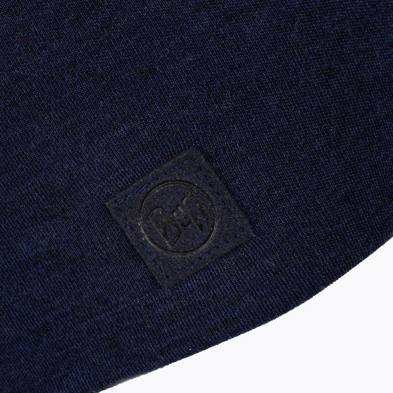 BUFF Heavyweight Merinowollmütze Solid navy blau 113028 3