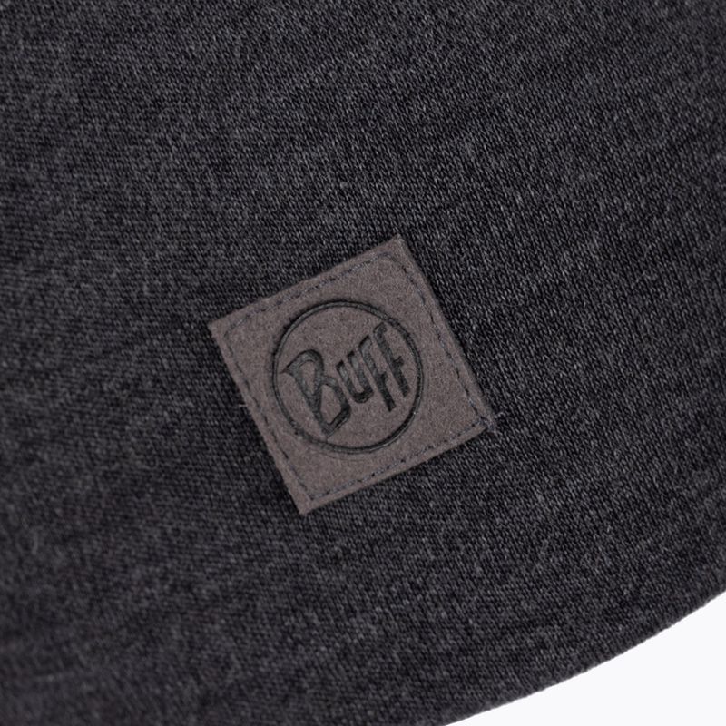 BUFF Heavyweight Merinowollmütze Solid grey 113028 3