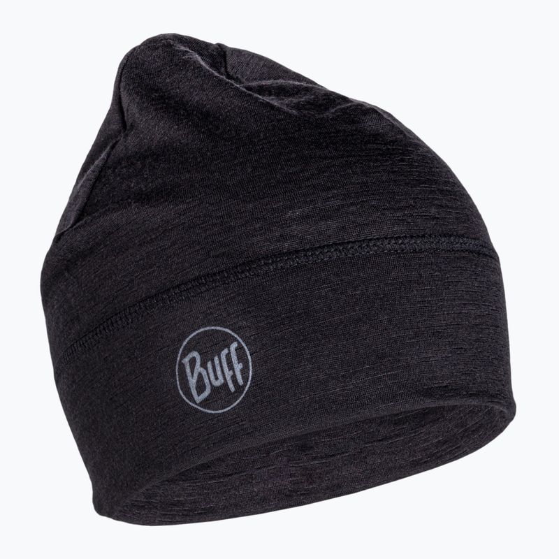 BUFF Leichte Merinowollmütze Solid schwarz 113013.999.10.00
