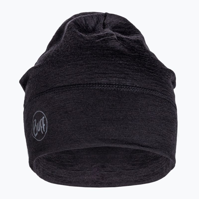 BUFF Leichte Merinowollmütze Solid schwarz 113013.999.10.00 2