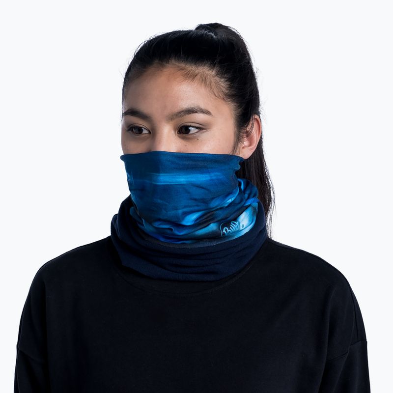 BUFF Multifunktions-Tragetuch Polar Schattierung blau 120898.707.10.00 5