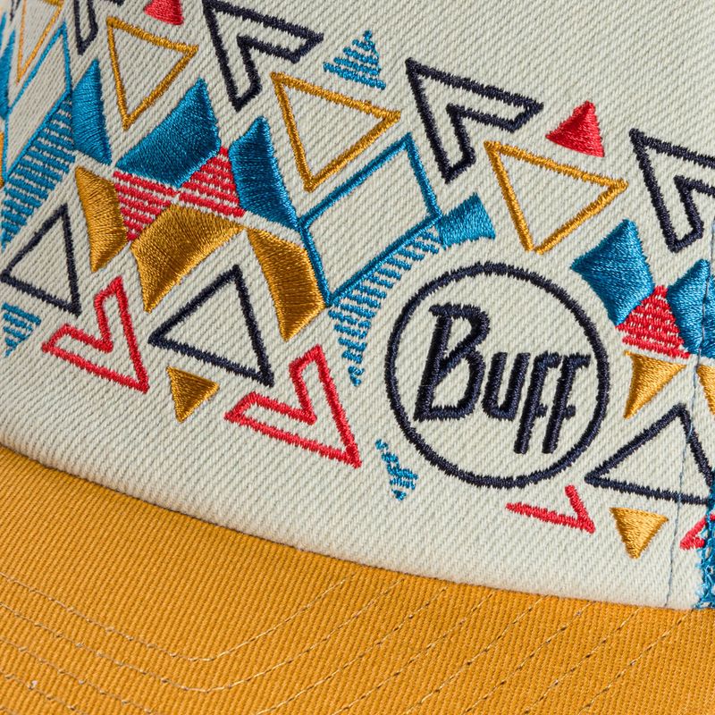 BUFF Herren Trucker Ladji blau/gelb Baseballmütze 122597.555.10.00 5