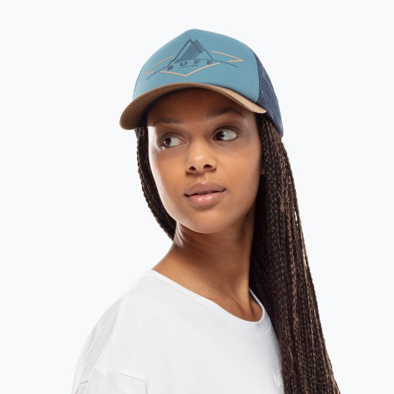 Basecap BUFF Trucker stone blue 7