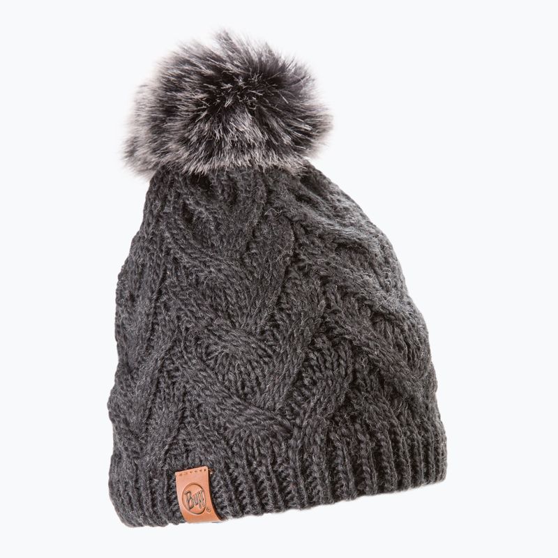 BUFF Strick- & Fleece-Mütze Caryn grau 123515.901.10.00