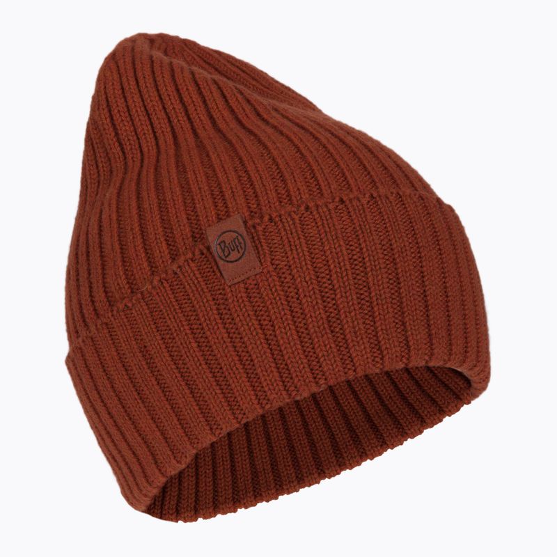 Buff Merinowolle stricken 1Lhat Norval orange Mütze 124242.404.10.00