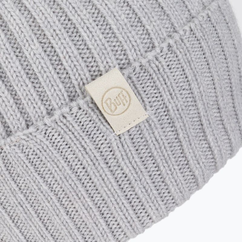 BUFF Merino Wool Knit 1Lhat Norval Mütze hellgrau 124242.933.10.00 3