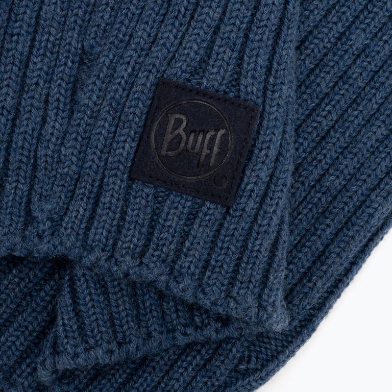 BUFF Knitted Neckwarmer Norval navy blau Winter Snood 124244.788.10.00 3