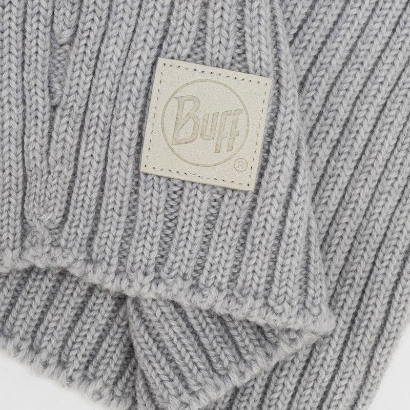 BUFF Knitted Neckwarmer Multifunktionstuch Norval grau 124244.933.10.00 3