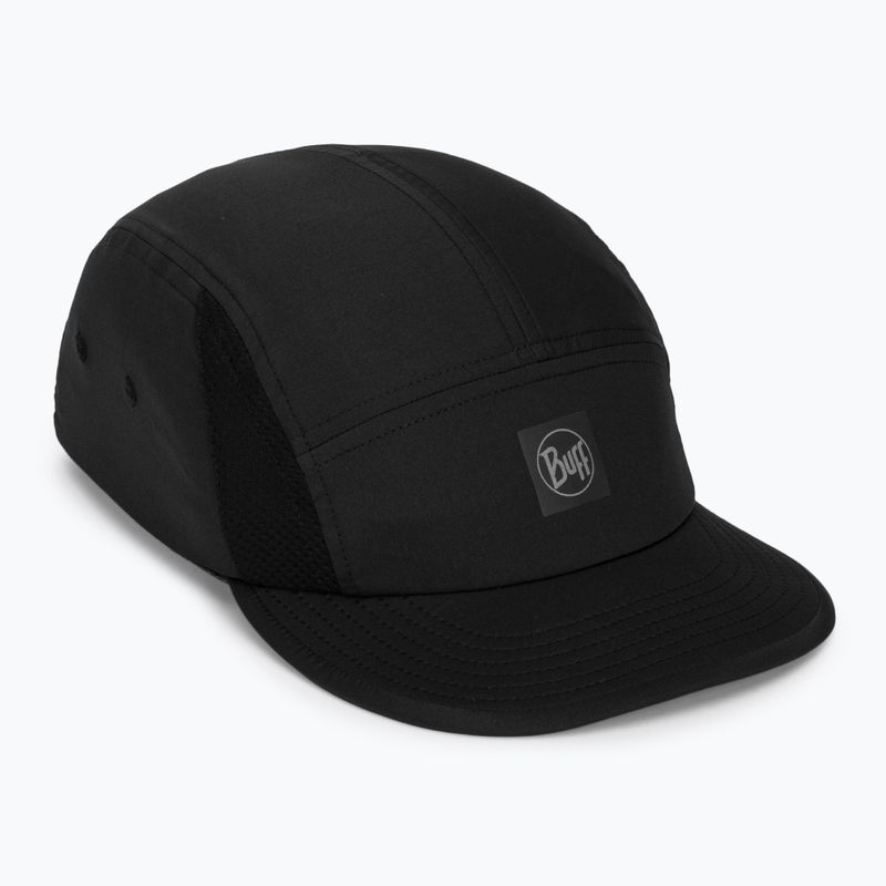 Basecap BUFF 5 Panel Go solid black