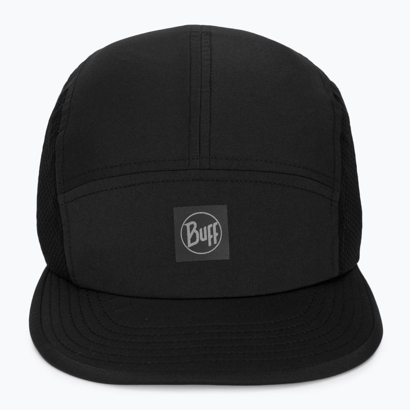 Basecap BUFF 5 Panel Go solid black 2