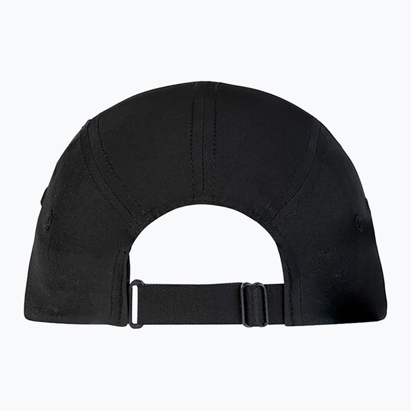 Basecap BUFF 5 Panel Go solid black 2