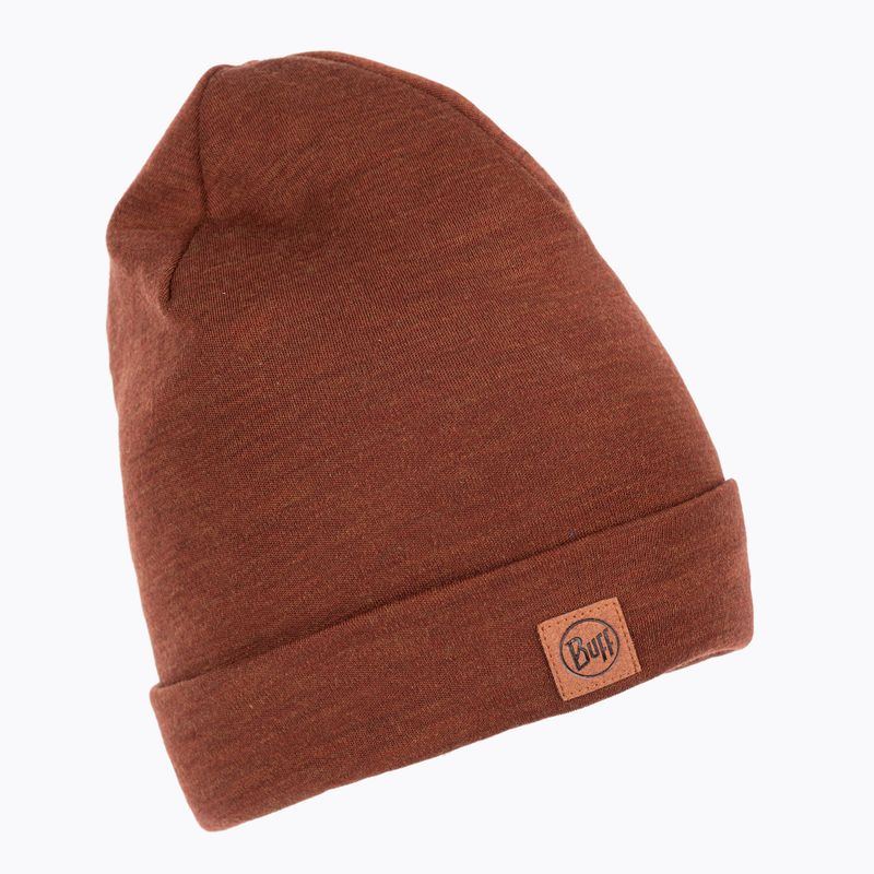 BUFF Heavyweight Merinowollmütze rot 111170