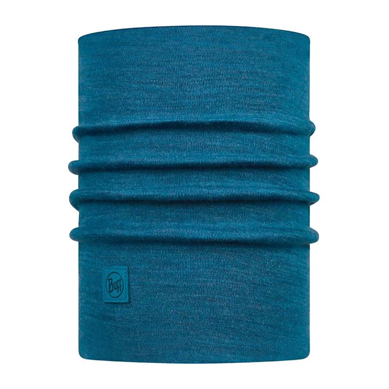 BUFF Heavyweight Merinowolle Blau Mantel 113018.742.10.00 4