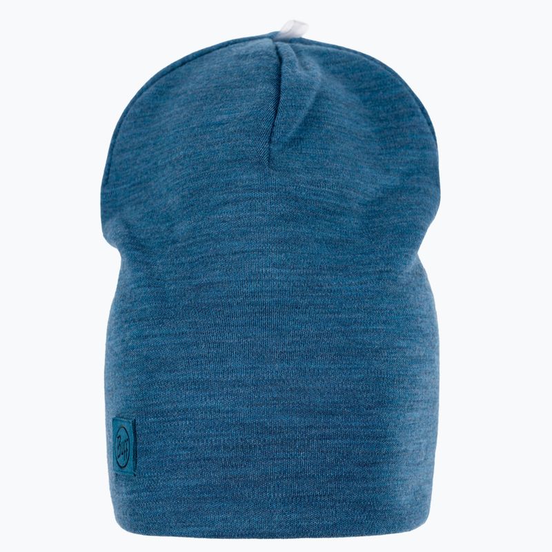 BUFF Heavyweight Merinowollmütze blau 113028 2