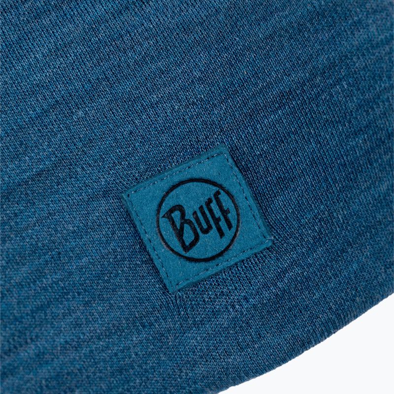 BUFF Heavyweight Merinowollmütze blau 113028 3
