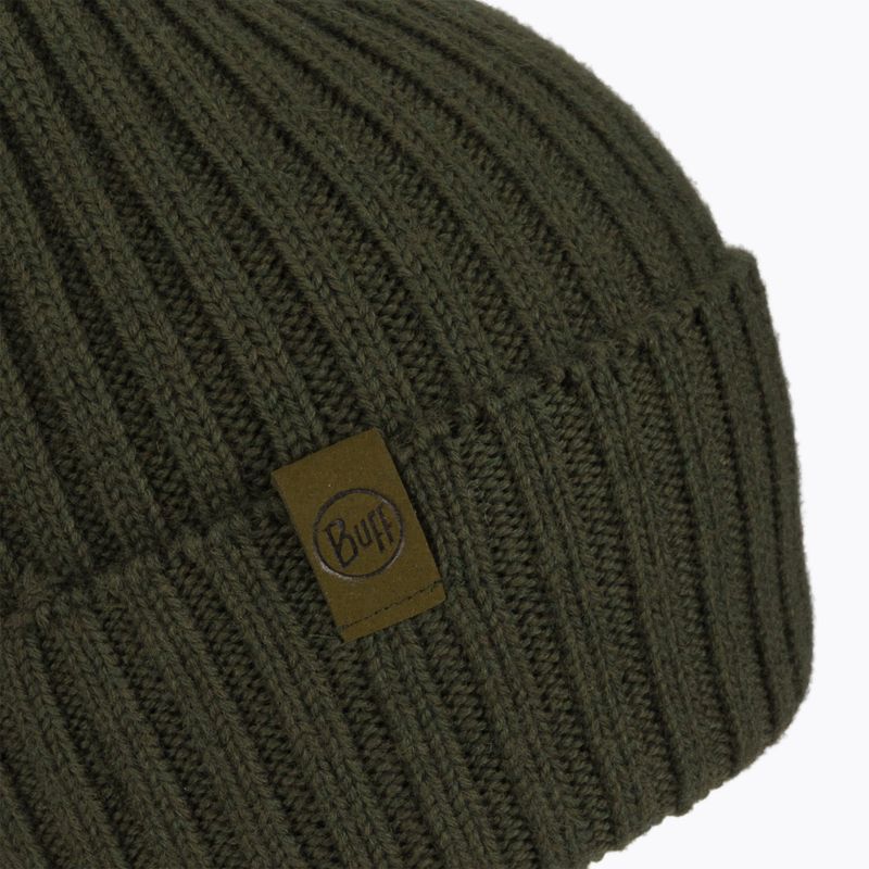 BUFF Merinowolle stricken 1Lhat Norval grün Mütze 124242.809.10.00 3