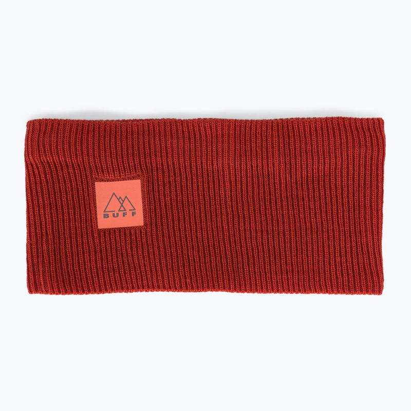 BUFF Crossknit Stirnband Solid rot 126484.220 2