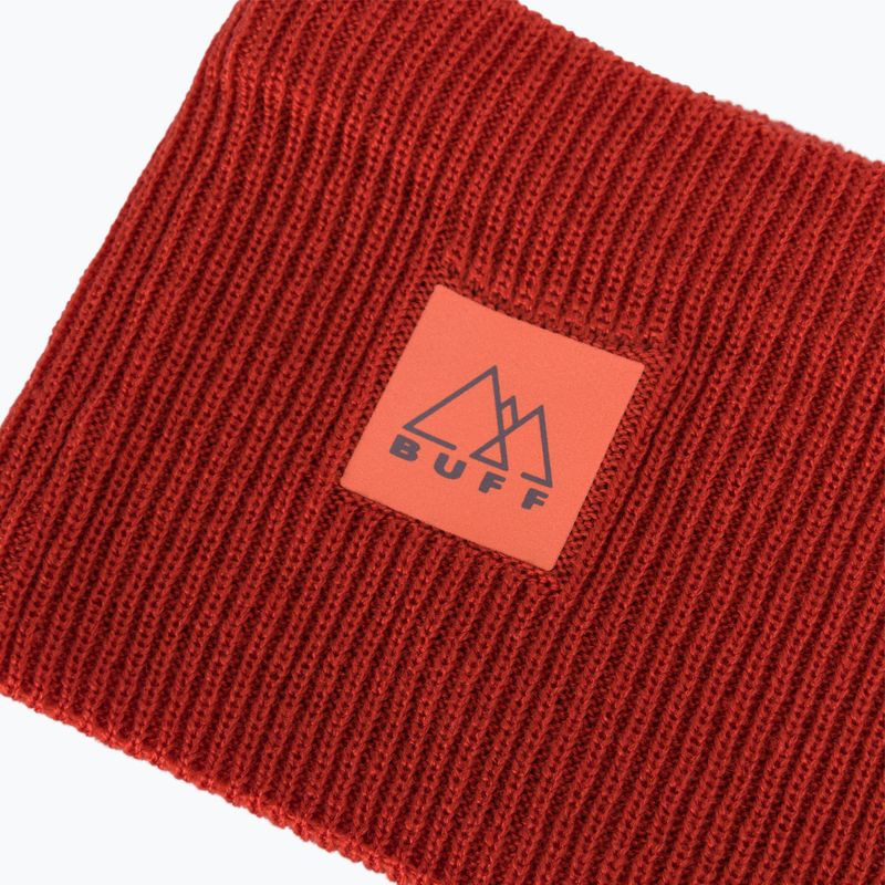 BUFF Crossknit Stirnband Solid rot 126484.220 3
