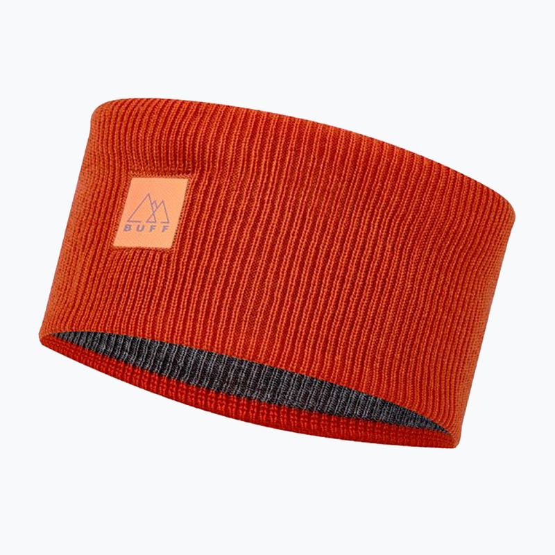 BUFF Crossknit Stirnband Solid rot 126484.220 4