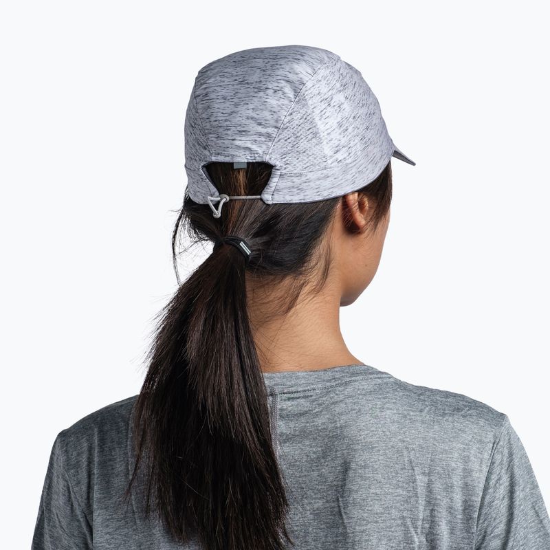 Basecap BUFF Pack Speed heather light grey 6