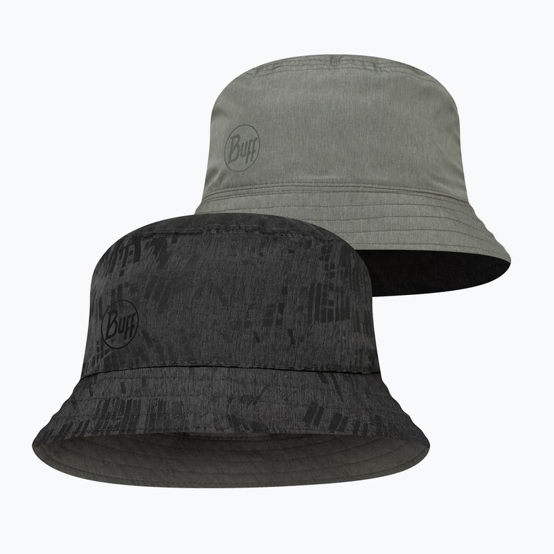 Hut BUFF Travel Bucket clay black/grey 3