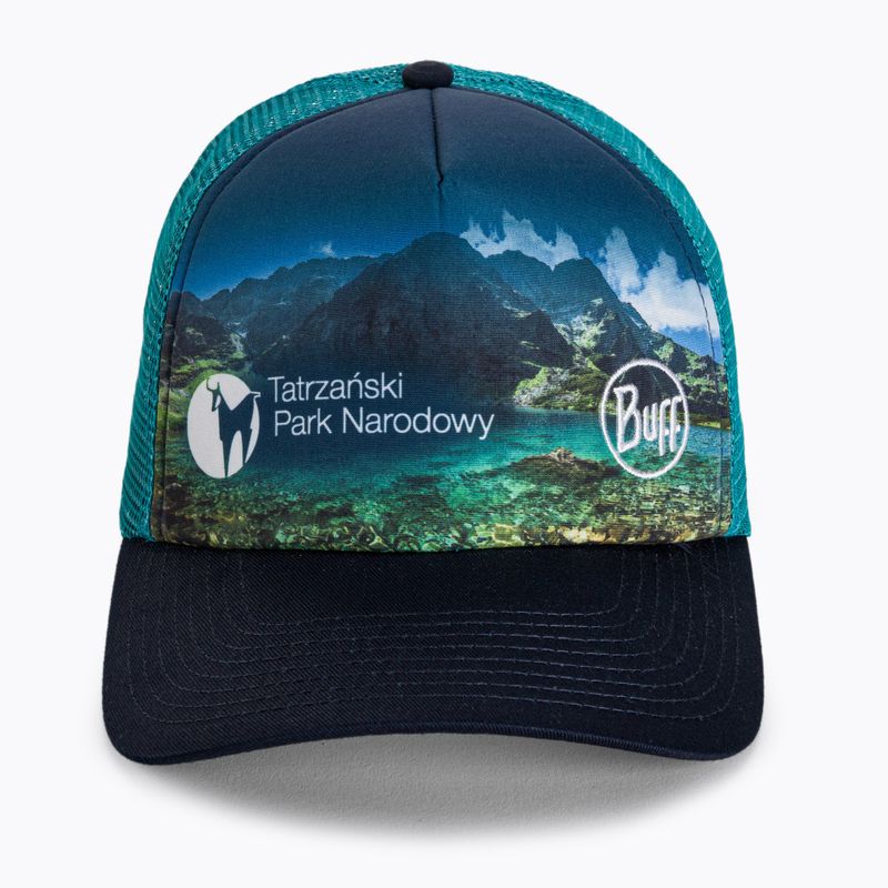 BUFF Trucker Black Pond blau und Marine Baseballmütze 129543.555.10.00 4