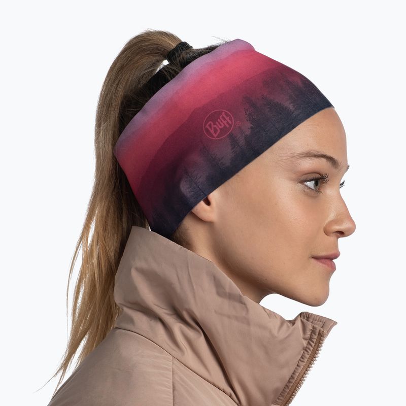 Stirnband BUFF Tech Fleece haera mauve 3