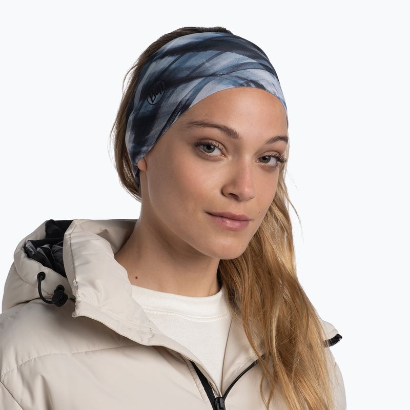 BUFF Tech Fleece wayly grau Stirnband 2