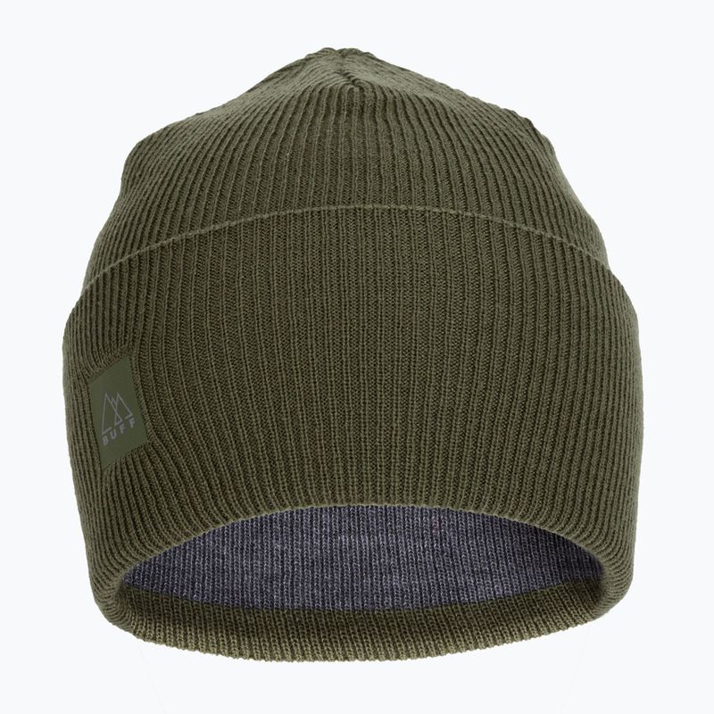 BUFF Kreuzstrickmütze grün 126483.866.10.00 2