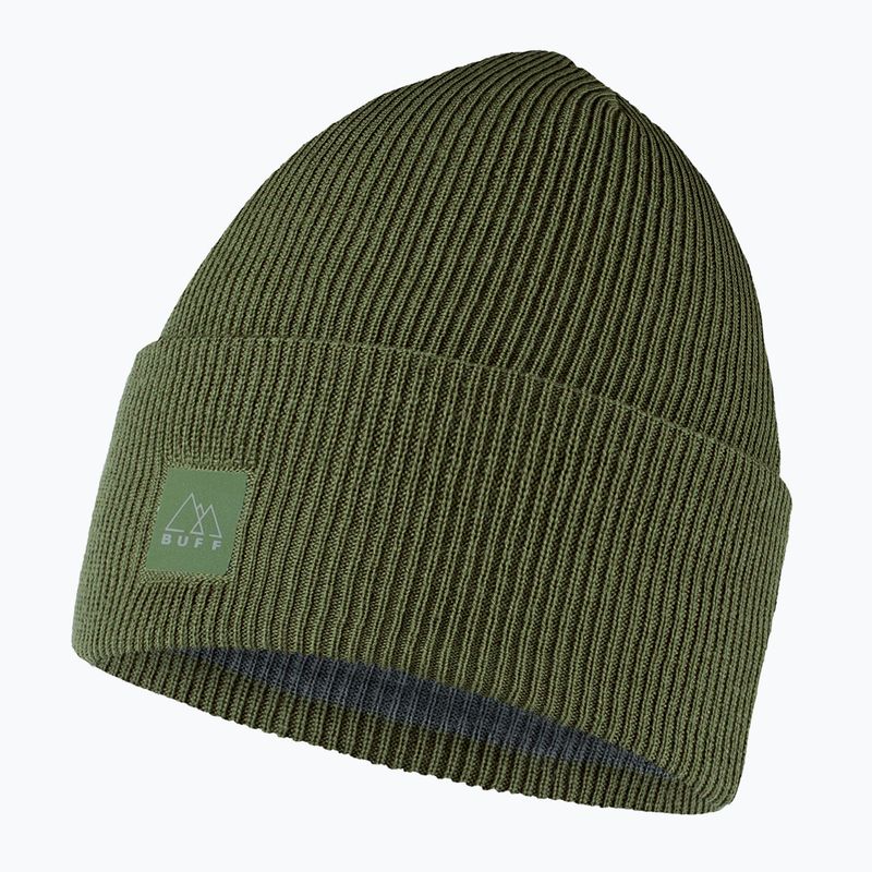 BUFF Kreuzstrickmütze grün 126483.866.10.00 4