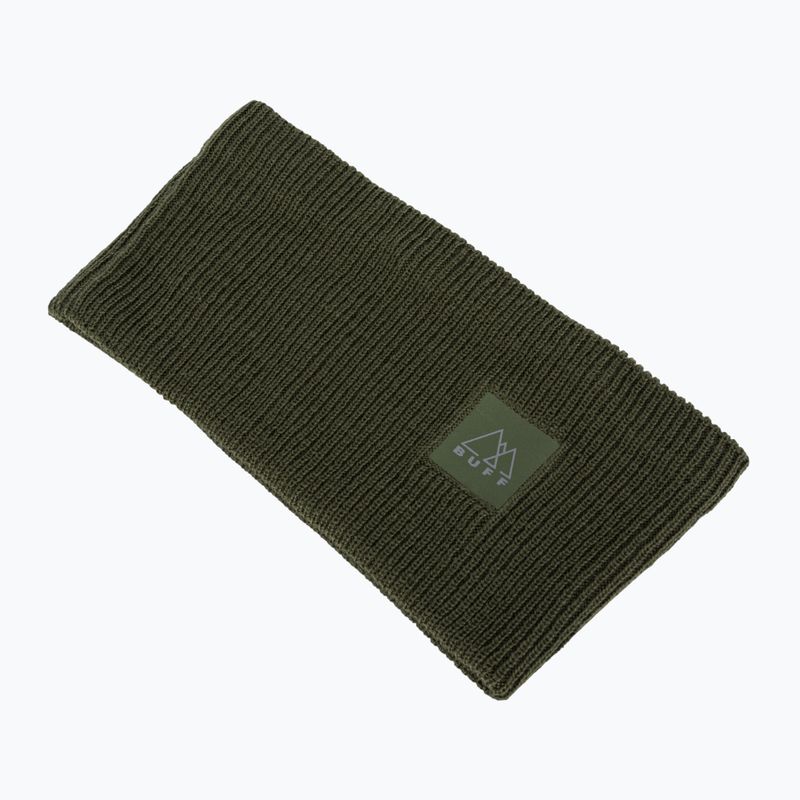 BUFF Crossknit grünes Stirnband 126484.866.10.00
