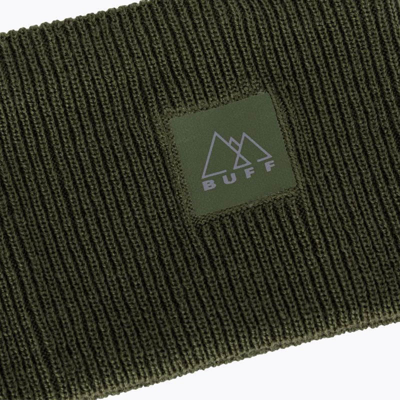 BUFF Crossknit grünes Stirnband 126484.866.10.00 3