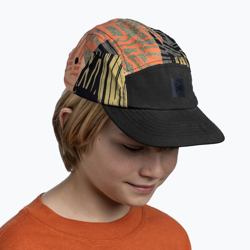 BUFF 5 Panels Noru Kinder Baseballmütze schwarz 131315.999.10.00 8