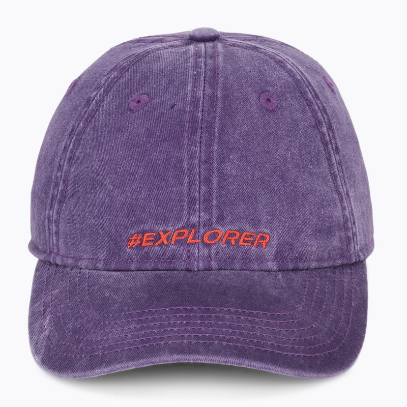 Kinder-Basecap BUFF Baseball brokes violet 2