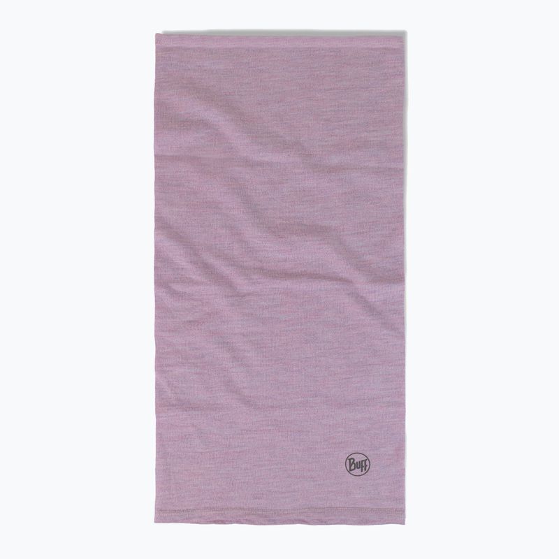 BUFF Midweight Merinowolle melange lila sand Multifunktionstuch 2