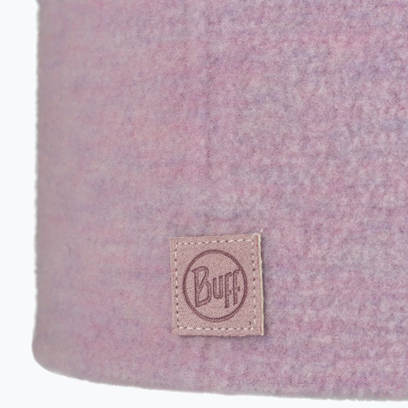 BUFF Merino Fleece Stirnband flieder sand 2