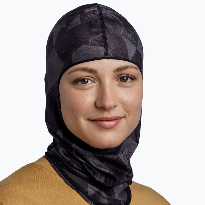 BUFF Ecostretch micor Graphit Sturmhaube