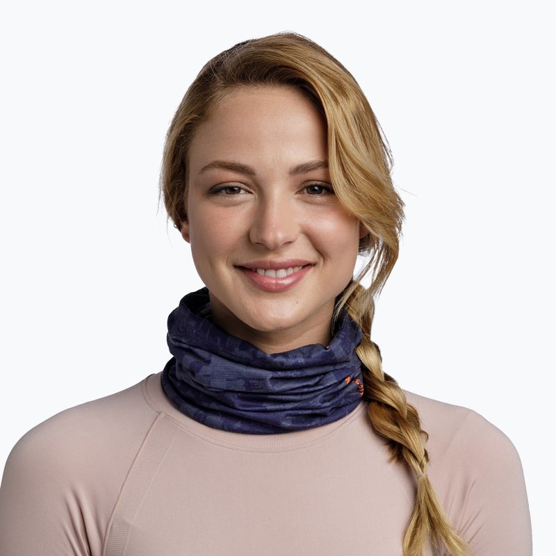 BUFF Original Ecostretch multifunktionale Schlinge clern Nacht blau