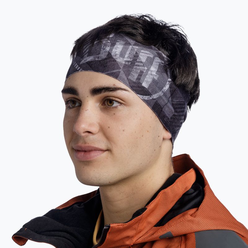 BUFF Thermonet micor Kopfband aus Graphit