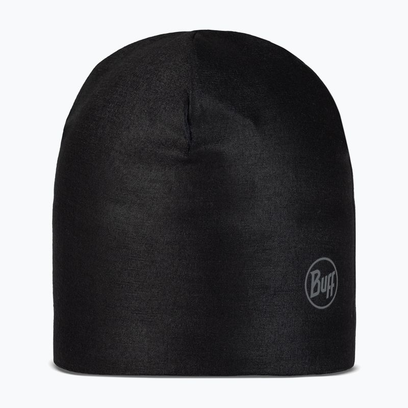 BUFF Thermonet Wintermütze massiv schwarz