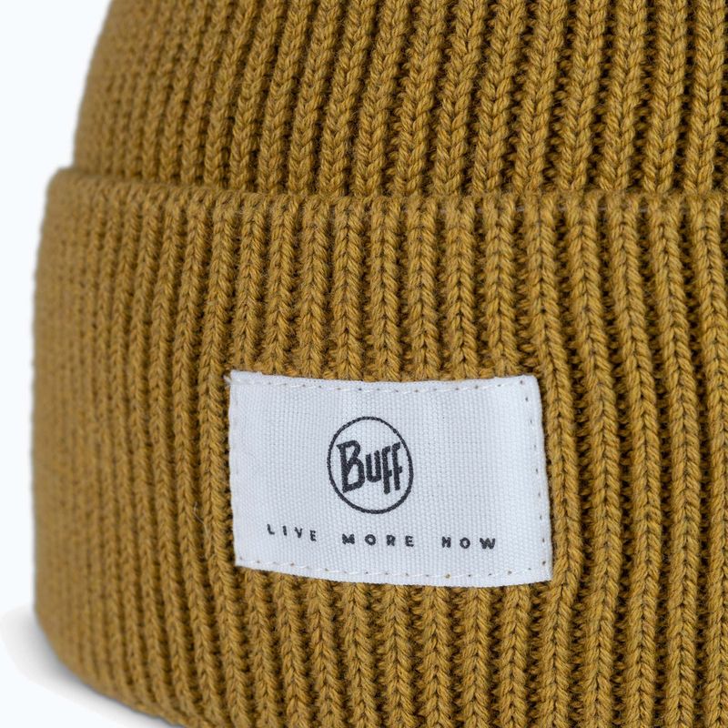Wintermütze BUFF Knitted Drisk citronella 2