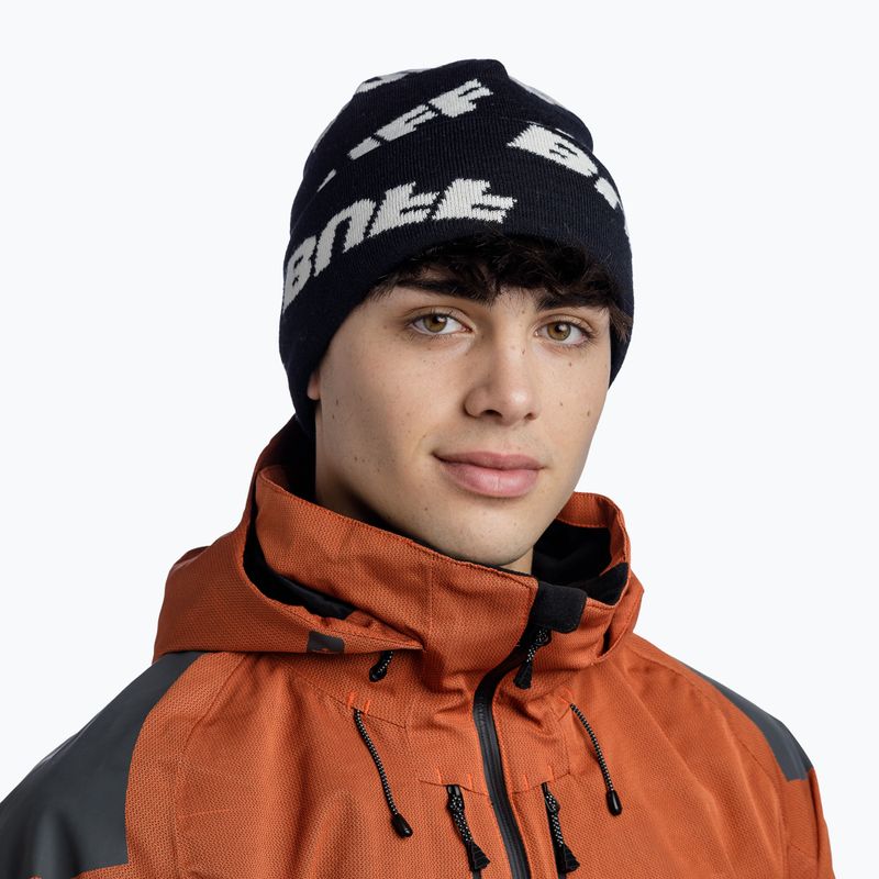 BUFF Gestrickte Hido Wintermütze schwarz